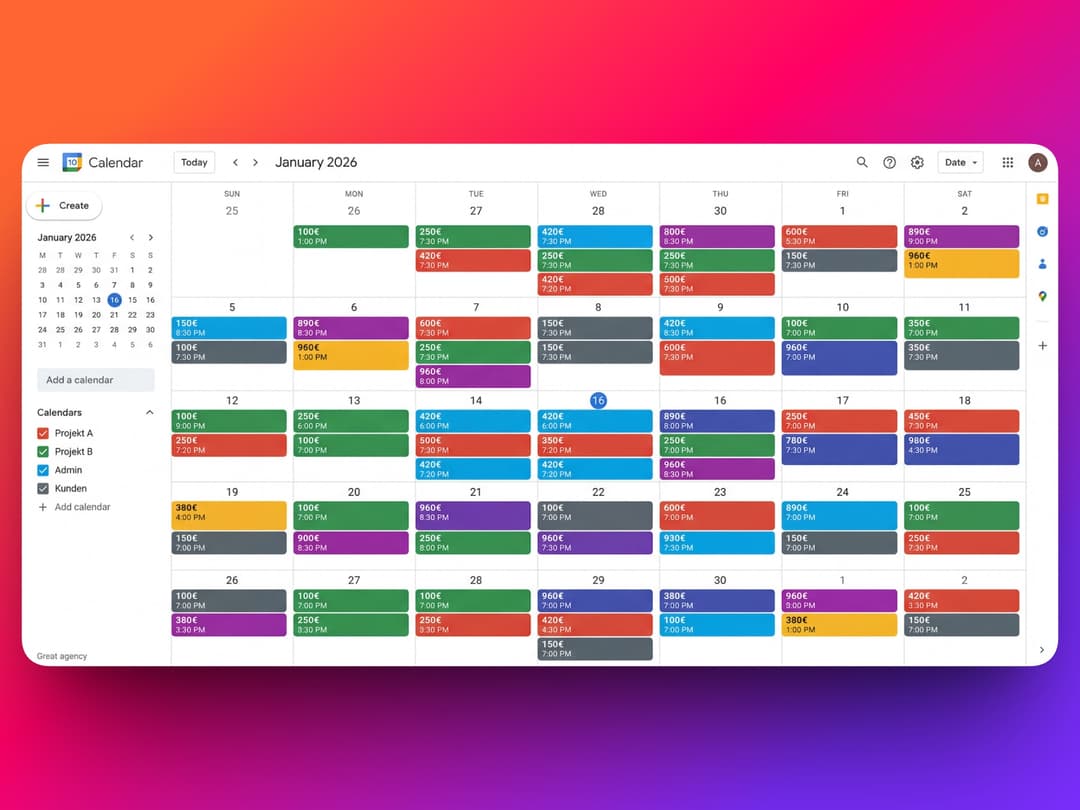 MeetingMadness Calendar Sync Dashboard